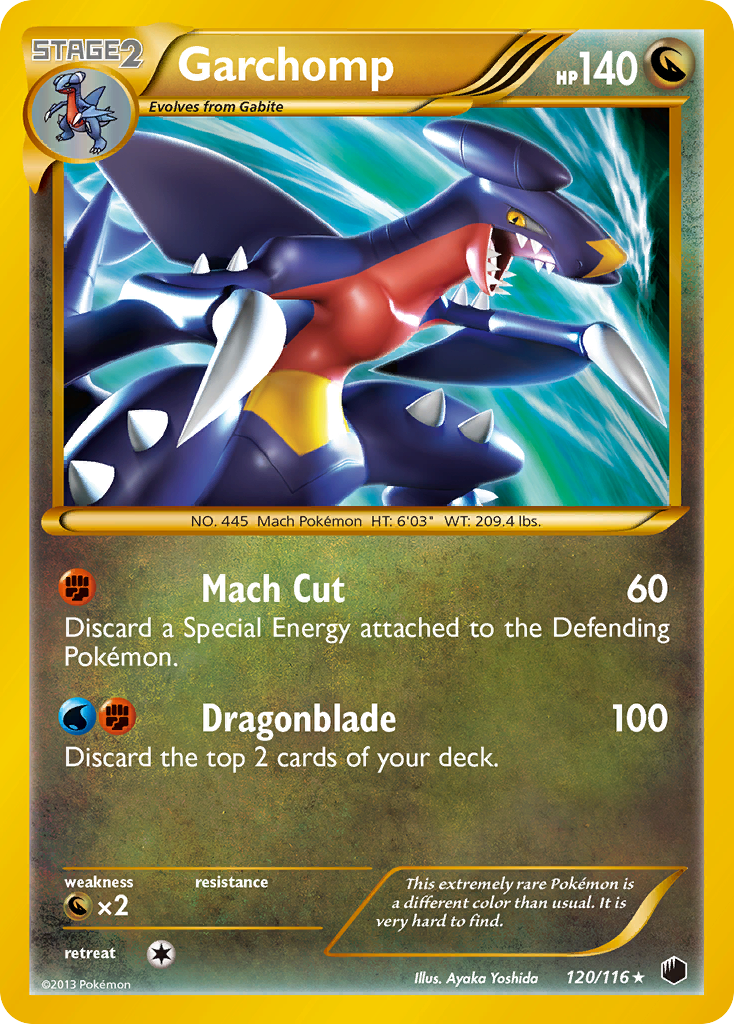 Garchomp (120/116) [Black & White: Plasma Freeze] | Dumpster Cat Games