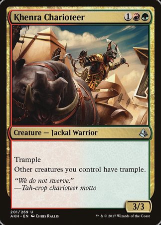 Khenra Charioteer [Amonkhet] | Dumpster Cat Games