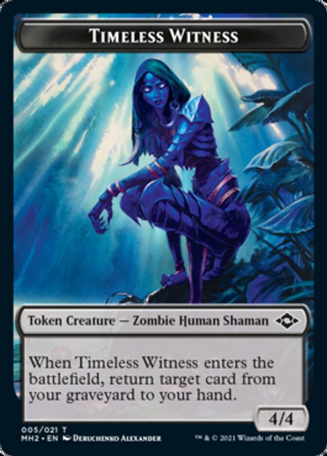 Timeless Witness Token [Modern Horizons 2 Tokens] | Dumpster Cat Games