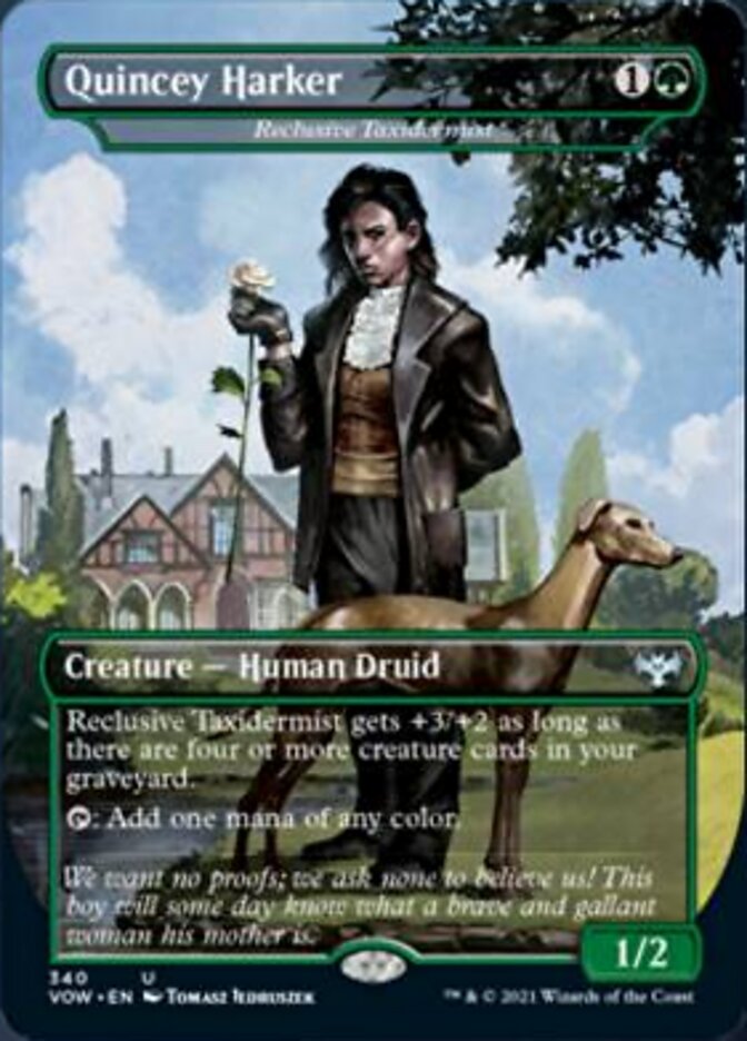 Reclusive Taxidermist - Quincey Harker [Innistrad: Crimson Vow] | Dumpster Cat Games