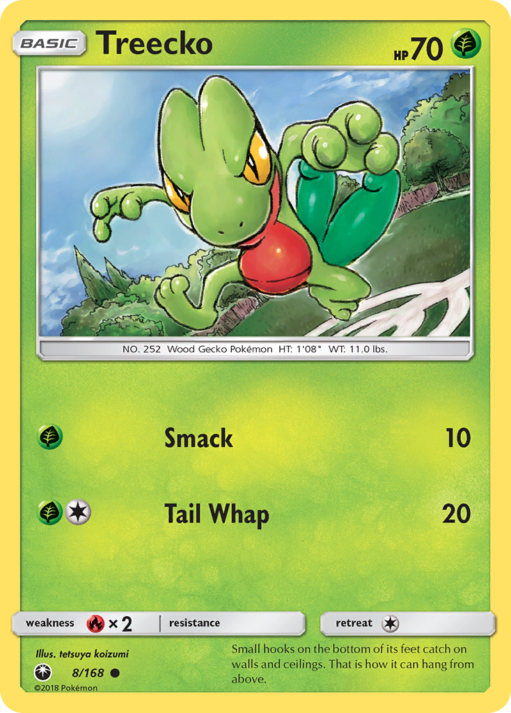 Treecko (8/168) [Sun & Moon: Celestial Storm] | Dumpster Cat Games