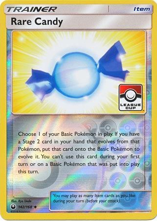 Rare Candy (142/168) (League Promo) [Sun & Moon: Celestial Storm] | Dumpster Cat Games