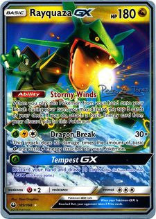 Rayquaza GX (109/168) (Dragones y Sombras - Pedro Eugenio Torres) [World Championships 2018] | Dumpster Cat Games