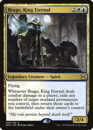 Brago, King Eternal [Eternal Masters] | Dumpster Cat Games