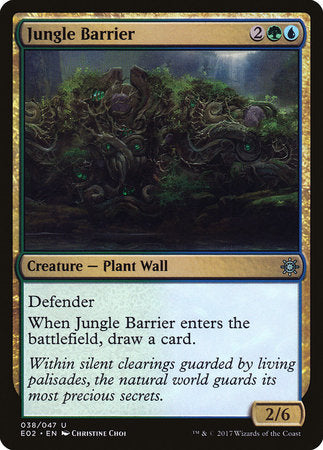 Jungle Barrier [Explorers of Ixalan] | Dumpster Cat Games