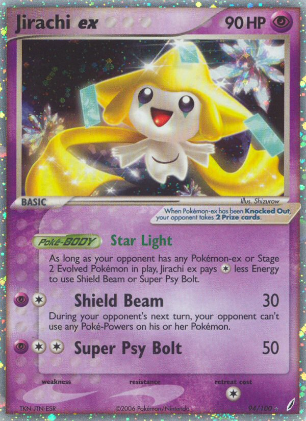 Jirachi ex (94/100) [EX: Crystal Guardians] | Dumpster Cat Games