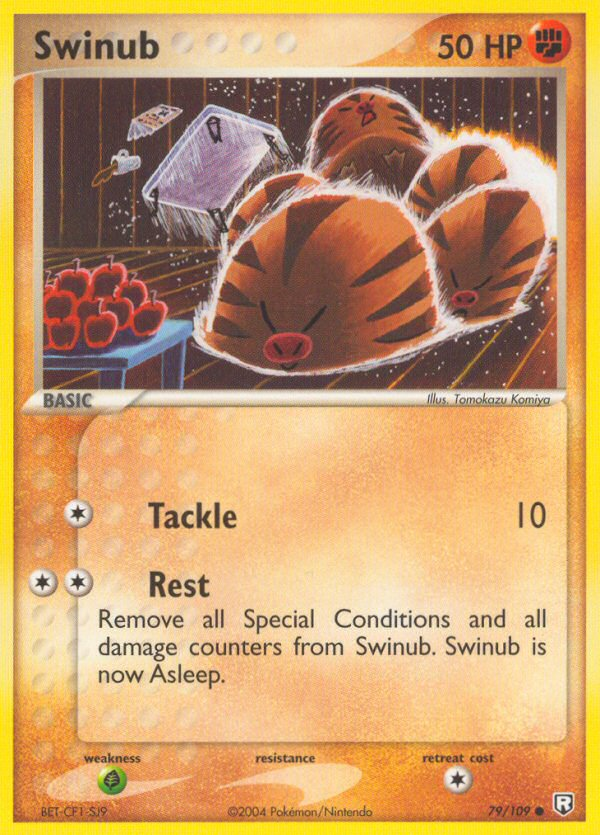 Swinub (79/109) [EX: Team Rocket Returns] | Dumpster Cat Games