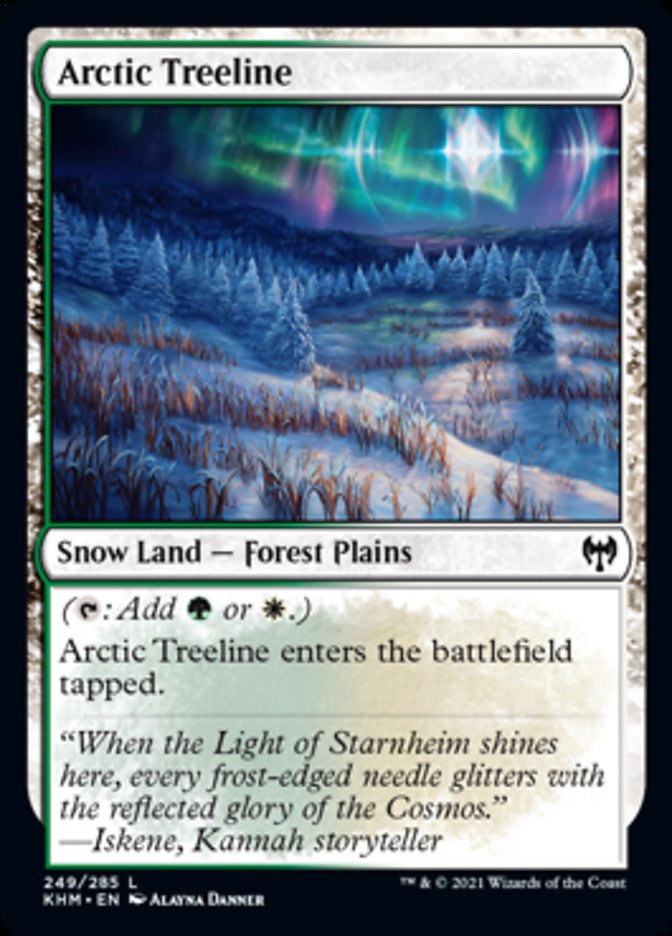 Arctic Treeline [Kaldheim] | Dumpster Cat Games