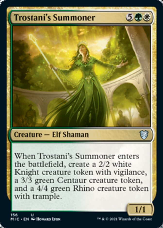 Trostani's Summoner [Innistrad: Midnight Hunt Commander] | Dumpster Cat Games