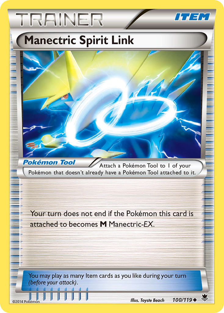 Manectric Spirit Link (100/119) [XY: Phantom Forces] | Dumpster Cat Games