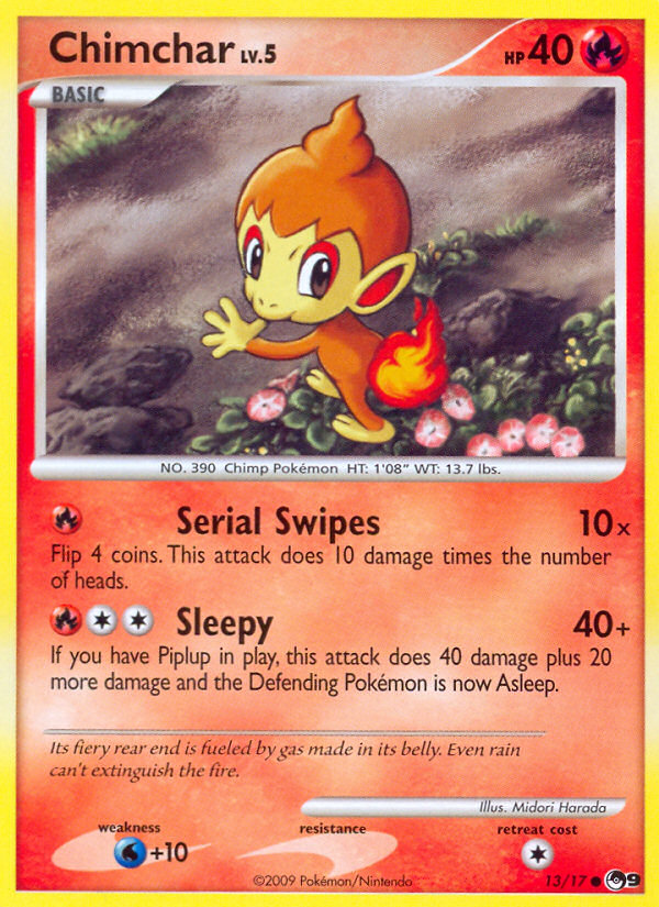 Chimchar (13/17) [POP Series 9] | Dumpster Cat Games