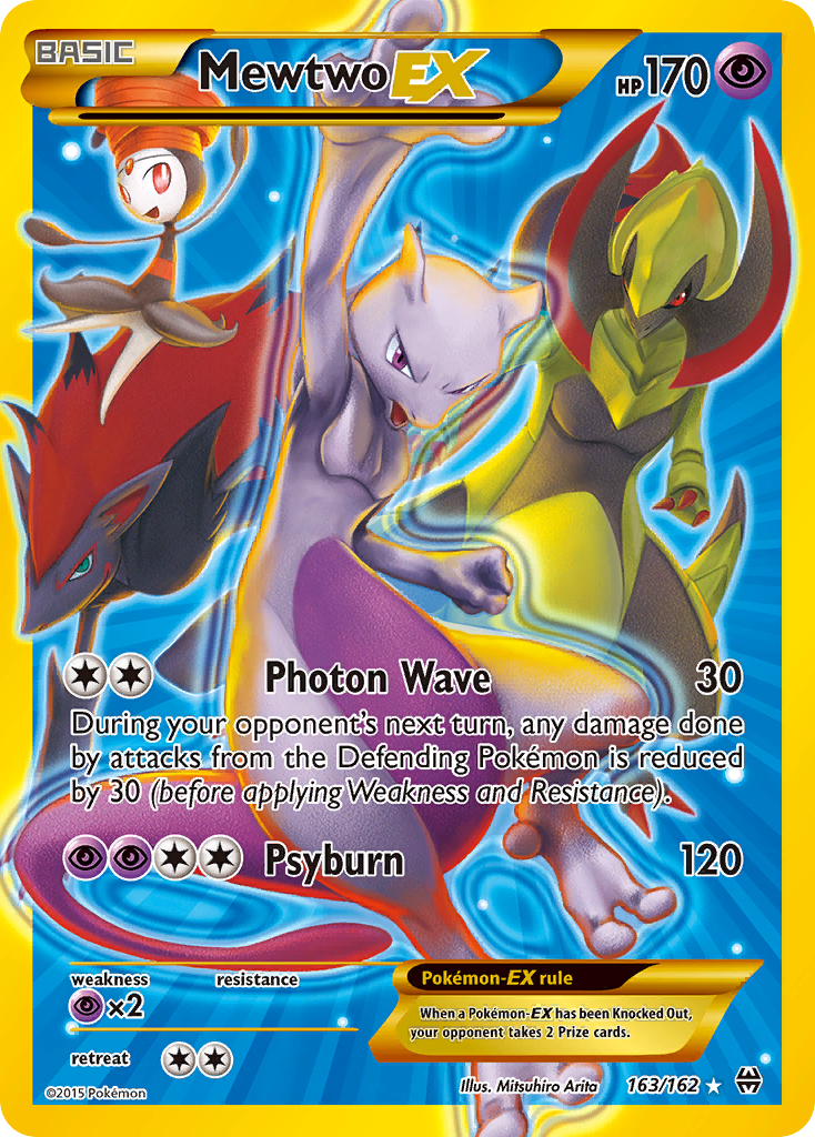 Mewtwo EX (163/162) [XY: BREAKthrough] | Dumpster Cat Games