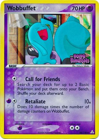 Wobbuffet (56/110) (Stamped) [EX: Holon Phantoms] | Dumpster Cat Games