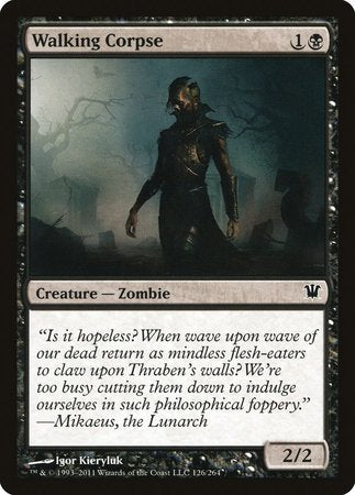 Walking Corpse [Innistrad] | Dumpster Cat Games