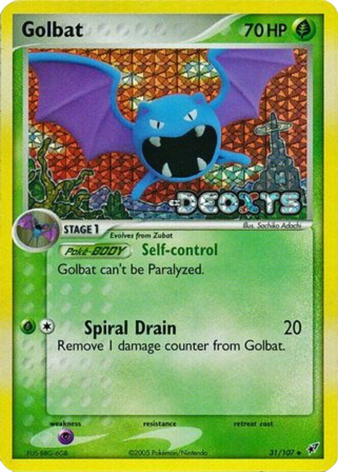 Golbat (31/107) (Stamped) [EX: Deoxys] | Dumpster Cat Games