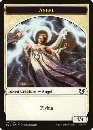 Angel Token [Duel Decks: Blessed vs. Cursed] | Dumpster Cat Games