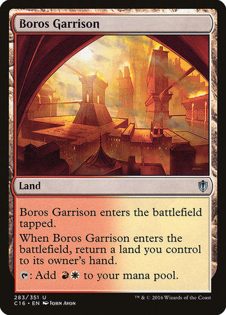 Boros Garrison [Commander 2016] | Dumpster Cat Games