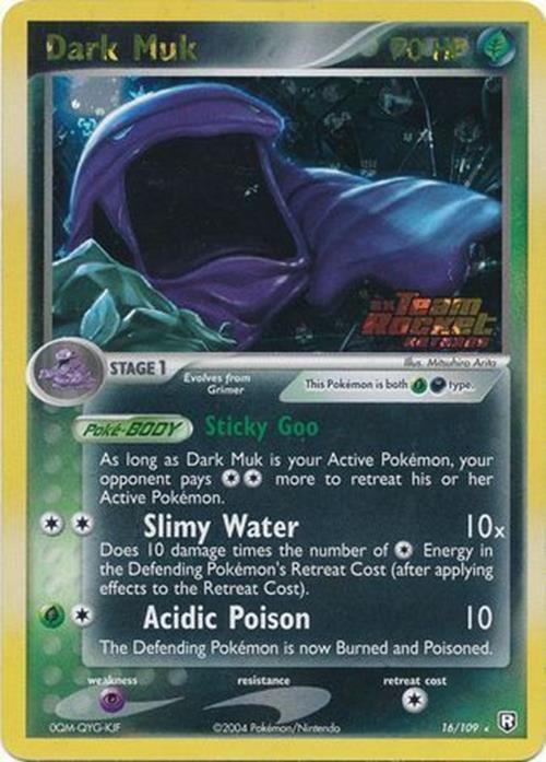 Dark Muk (16/109) (Stamped) [EX: Team Rocket Returns] | Dumpster Cat Games