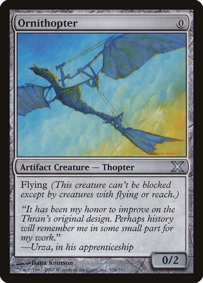 Ornithopter [Tenth Edition] | Dumpster Cat Games