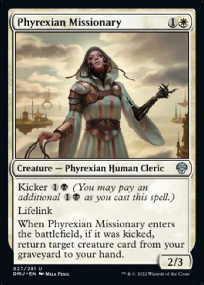 Phyrexian Missionary [Dominaria United] | Dumpster Cat Games