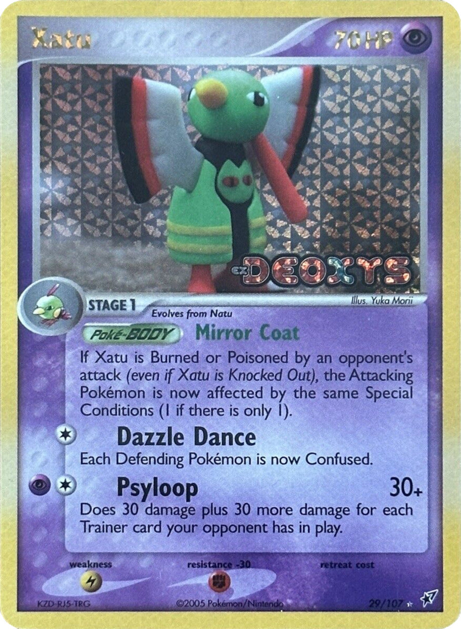 Xatu (29/107) (Stamped) [EX: Deoxys] | Dumpster Cat Games