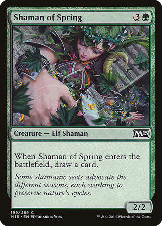 Shaman of Spring [Magic 2015] | Dumpster Cat Games