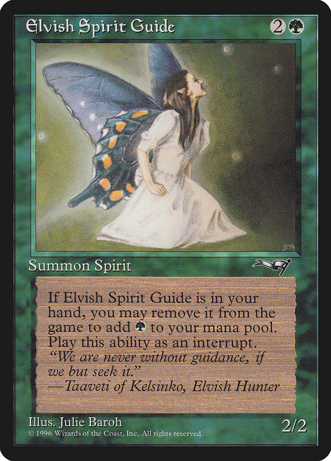 Elvish Spirit Guide [Alliances] | Dumpster Cat Games