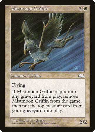 Mistmoon Griffin [Weatherlight] | Dumpster Cat Games