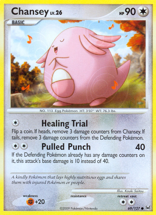 Chansey (69/127) [Platinum: Base Set] | Dumpster Cat Games