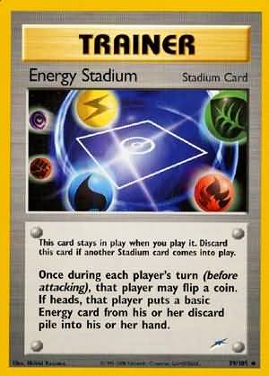 Energy Stadium (99/105) [Neo Destiny Unlimited] | Dumpster Cat Games