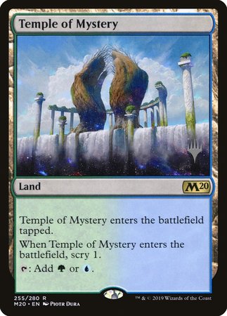 Temple of Mystery [Core Set 2020 Promos] | Dumpster Cat Games