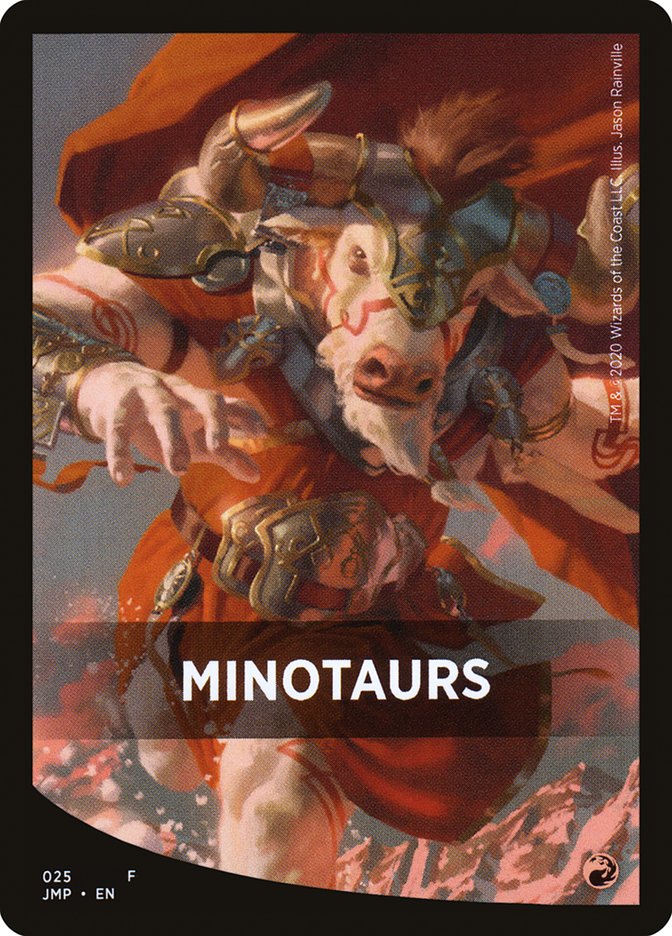 Minotaurs Theme Card [Jumpstart Front Cards] | Dumpster Cat Games