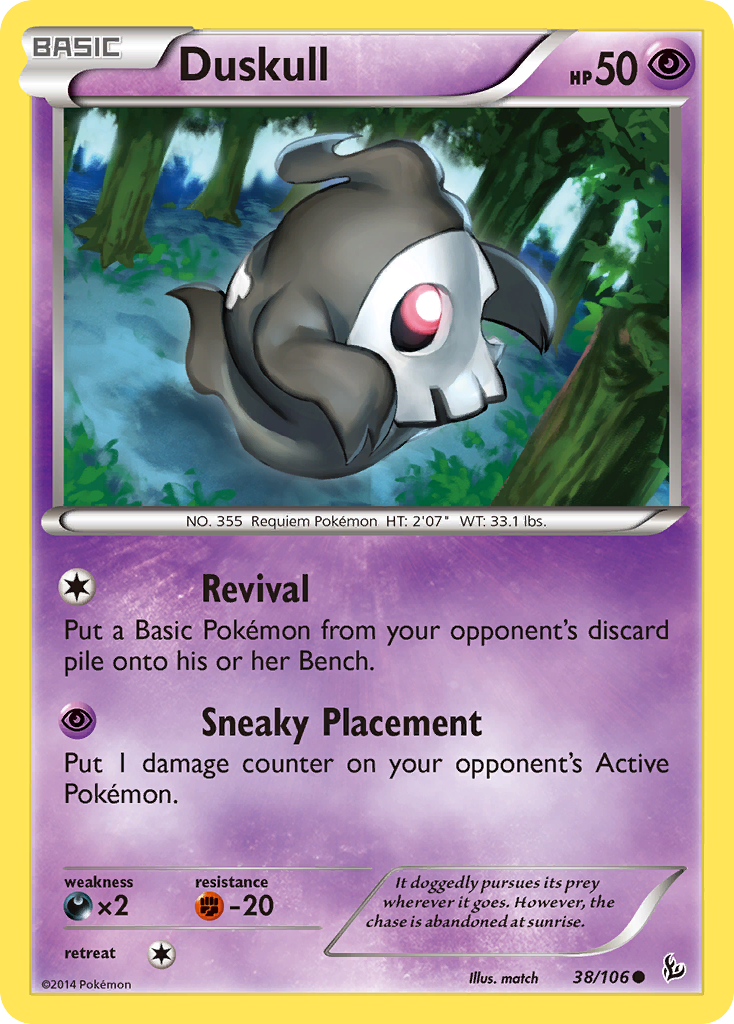 Duskull (38/106) [XY: Flashfire] | Dumpster Cat Games