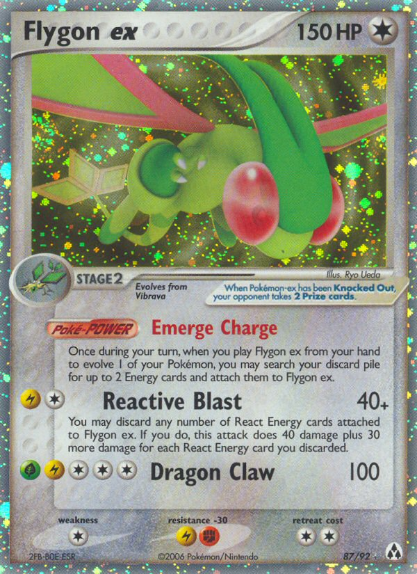 Flygon ex (87/92) [EX: Legend Maker] | Dumpster Cat Games