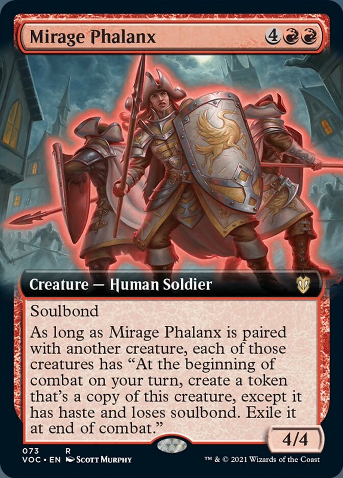 Mirage Phalanx (Extended) [Innistrad: Crimson Vow Commander] | Dumpster Cat Games