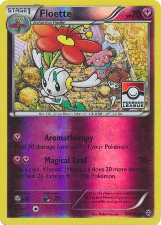 Floette (102/162) (League Promo) [XY: BREAKthrough] | Dumpster Cat Games