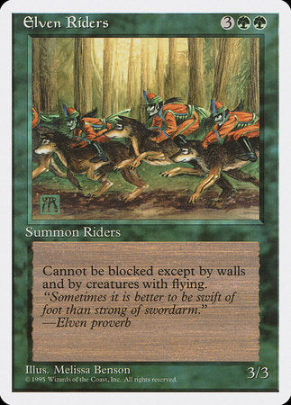 Elven Riders [Fourth Edition] | Dumpster Cat Games