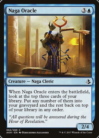 Naga Oracle [Amonkhet] | Dumpster Cat Games