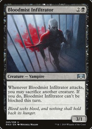 Bloodmist Infiltrator [Ravnica Allegiance] | Dumpster Cat Games