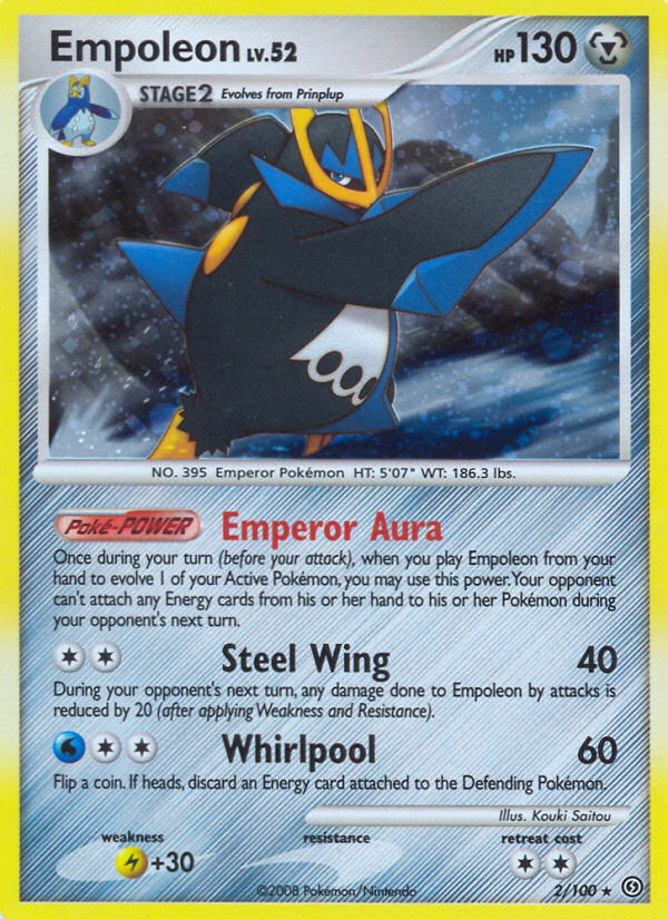 Empoleon (2/100) [Diamond & Pearl: Stormfront] | Dumpster Cat Games