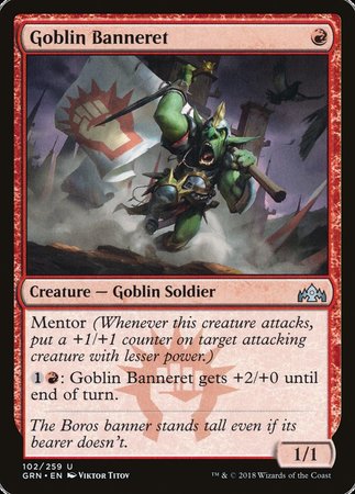 Goblin Banneret [Guilds of Ravnica] | Dumpster Cat Games