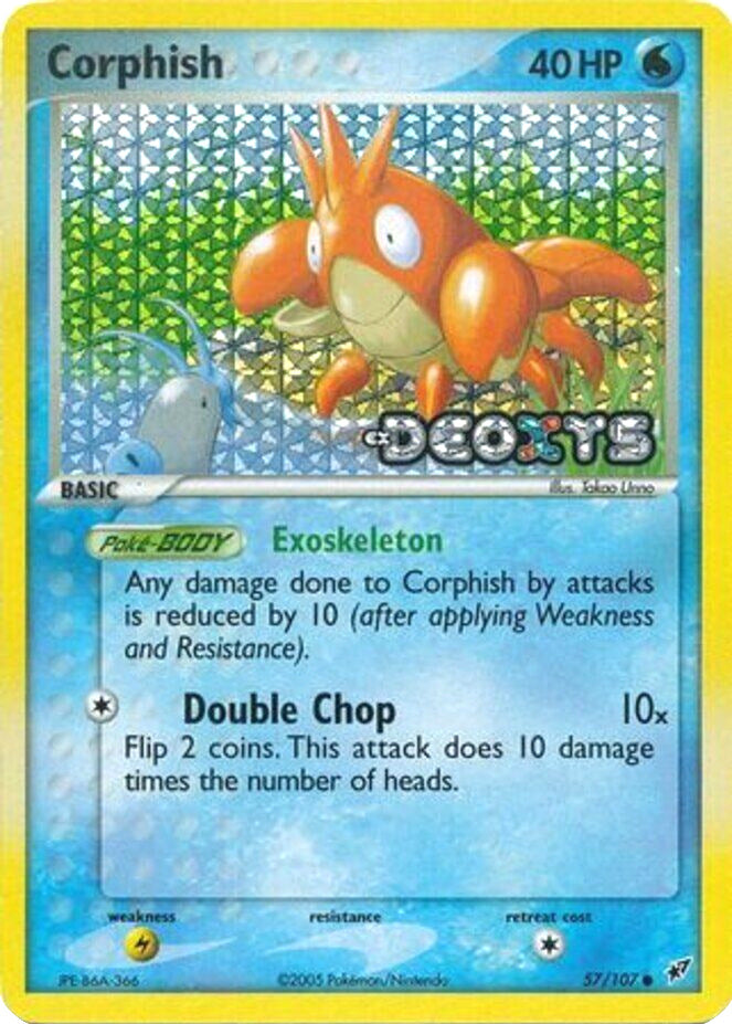 Corphish (57/107) (Stamped) [EX: Deoxys] | Dumpster Cat Games