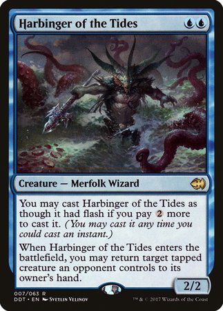 Harbinger of the Tides [Duel Decks: Merfolk vs. Goblins] | Dumpster Cat Games