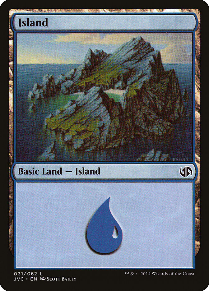 Island (31) [Duel Decks Anthology] | Dumpster Cat Games