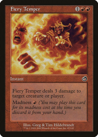 Fiery Temper [Torment] | Dumpster Cat Games