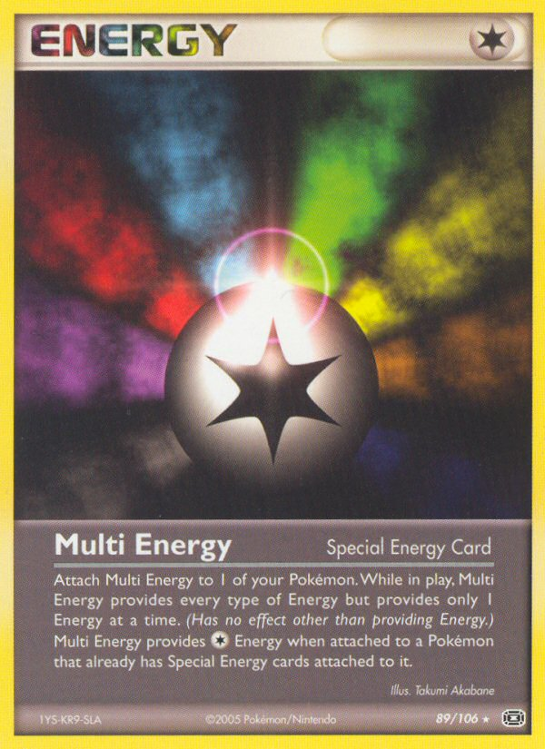 Multi Energy (89/106) [EX: Emerald] | Dumpster Cat Games