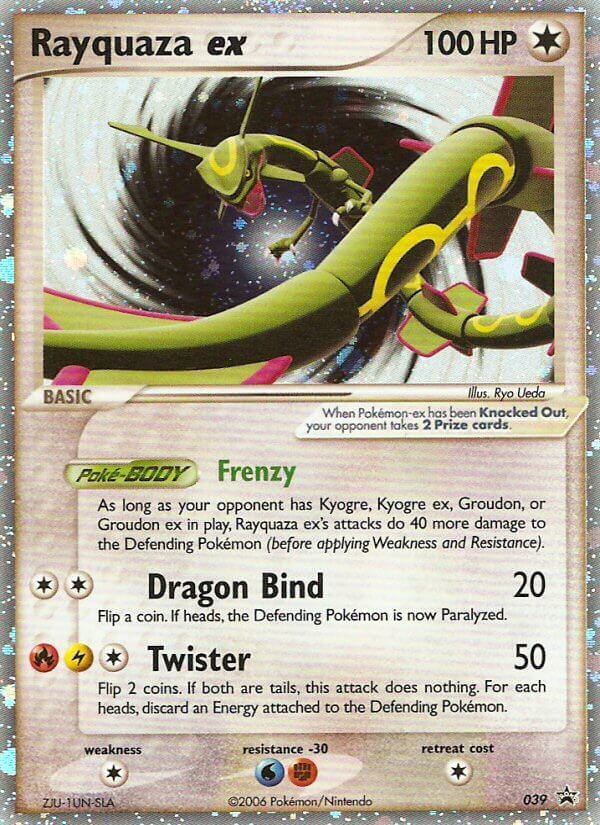 Rayquaza ex (039) [Nintendo: Black Star Promos] | Dumpster Cat Games