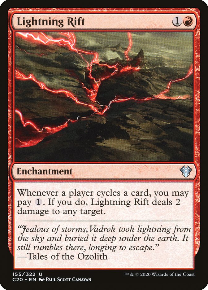 Lightning Rift [Commander 2020] | Dumpster Cat Games