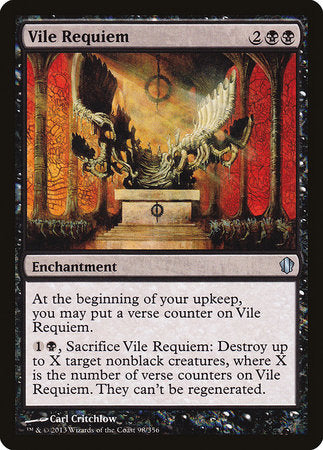 Vile Requiem [Commander 2013] | Dumpster Cat Games