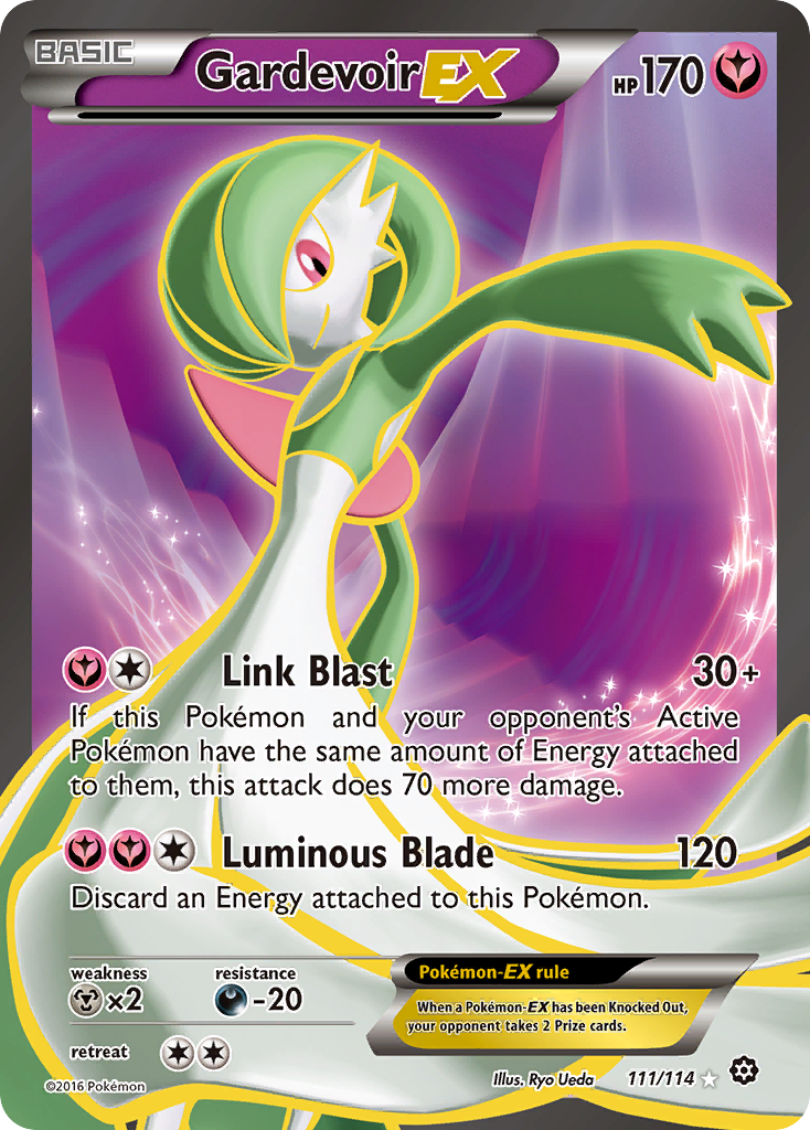 Gardevoir EX (111/114) [XY: Steam Siege] | Dumpster Cat Games